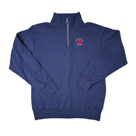 aimé leon dore x New Balance | 20 Oz Quarter Zip Pullover Evening Blue XL SS2021 - Picture 2 of 8